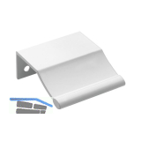 Ladengriff Alioth LA 32 mm, Breite 45 mm, Aluminium wei�