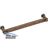 M�belgriff Pillar Breite 175 mm, Zinkdruckguss Messing antik