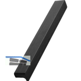 Griffleiste Elan L�nge 200 mm, Aluminium schwarz matt