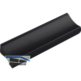 Griff Alto LA 32 mm, Breite 58 mm, Aluminium schwarz matt eloxiert