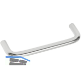 Griff Noreia � 8 mm, LA 64 mm, Breite 72 mm, Stahl verchromt poliert