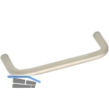 Griff Noreia � 8 mm, LA 64 mm, Breite 72 mm, Stahl vernickelt matt