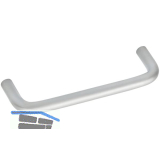 Griff Noreia � 8 mm, LA 96 mm, Breite 104 mm, Stahl verchromt matt