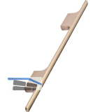 M�belgriff Tau Breite 286 mm, Aluminium Messing geb�rstet