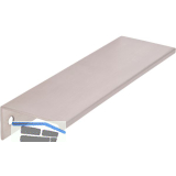 Griffleiste Crevan LA 128 mm, L�nge 145 mm, Aluminium vernickelt feingeschliffen