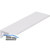 Griffleiste Crevan LA 128 mm, L�nge 145 mm, Aluminium wei� gl�nzend