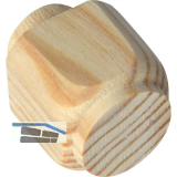 Holzziernagel Breite 30, H�he 30, Zapfen � 20, Zapfenl�nge 8 mm, Kiefer roh