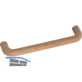 Griff Piritu LA 128 mm, Breite 140 mm, Buche roh