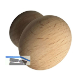 Knopf Hemera � 25 mm, Tiefe 26 mm, Buche ged�mpft roh