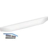 M�belgriff Kito Breite 190 mm, Zinkdruckguss wei� matt