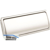 Klappgriff Juno Breite 132 mm, H�he 50 mm, Zinkdruckguss Edelstahl Effekt