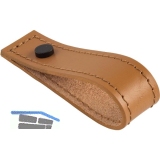 Knopf Marse Breite 25 mm, H�he 100 mm, Leder hellbraun