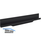 Griffleiste Grande L�nge 295 mm, Aluminium schwarz eloxiert
