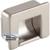 Muschelgriff Nera Breite 44 mm, H�he 35 mm, Zinkdruckguss Edelstahl Effekt