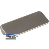 Griff Maches LA 32/64, Breite 74 mm, Zinkdruckguss Edelstahl Effekt