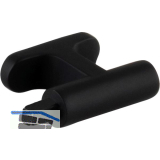 Endsockel Nete zu Griffstange, Zinkdruckguss schwarz matt