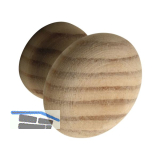 Knopf Hemera � 45 mm, Tiefe 29 mm, Kiefer roh