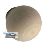 Knopf Olwen � 30 mm, Tiefe 34 mm, Ahorn roh