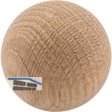 Holz-Kugel � 50 mm, Eiche roh