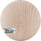 Holz-Kugel � 60 mm, Buche natur
