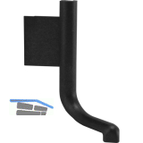 Au�enecke Aktor L-Profil, Kunststoff schwarz