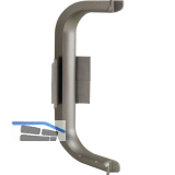 Innenecke Aktor C-Profil, Kunststoff edelstahlfarbig