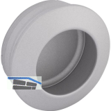 Muschelgriff Zaran � 40 mm, Einlass � 36 mm, ZN alufarbig