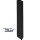 F�llprofil Aktor E-Ger�tebefestigung C-Profil vert,L1150,Alu schwarz matt elox.