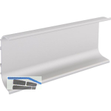 Griffmulde Aktor C-Profil horizontal, L�nge 2500 mm, Aluminium natur eloxiert