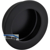 Muschelgriff Forrada � 40 mm, Einlass � 35 mm, Edelstahl schwarz matt