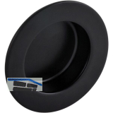 Muschelgriff Forrada � 50 mm, Einlass � 35 mm, Edelstahl schwarz matt