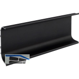 Griffmulde Aktor C-Profil horizontal, L�nge 5000 mm, Aluminium schwarz matt