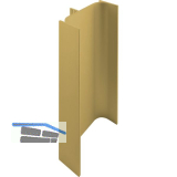 Griffmulde Aktor C-Profil vertikal, L�nge 5000 mm, Aluminium gold matt