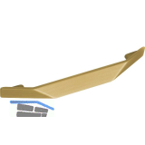 Griff Finn LA 160 mm, Breite 215 mm, ZN gold matt satiniert