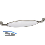 Griff Anaheim LA 96 mm, ZN/Kunststoff altsilber/wei�