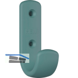 Mantelhaken HEWI 477.90B060 H�he 72 mm, Polyamid aquablau matt