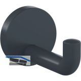 Mantelhaken HEWI 477.90B030 H�he 70 mm, Polyamid anthrazit matt