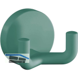 Mantelhaken HEWI 477.90B025 H�he 50 mm, Polyamid aquablau matt