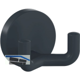 Mantelhaken HEWI 477.90B025 H�he 50 mm, Polyamid anthrazit matt