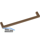 Griff Naoise LA 160 mm, Breite 168 mm, Zinkdruckguss gold geb�rstet