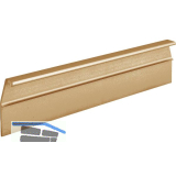 Griffleiste Alhena L�nge 2500 mm, fix, Aluminium gold matt