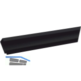 Griffleiste Aithra L�nge 2500 mm, abl�ngbar, Aluminium schwarz eloxiert