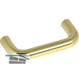 Griff Sulis � 10 mm, LA 64 mm, Breite 74 mm, Stahl vermessingt