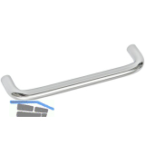Griff Sulis � 10 mm, LA 64 mm, Breite 74 mm, Stahl verchromt poliert