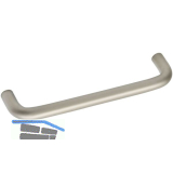 Griff Sulis � 10 mm, LA 96 mm, Breite 106 mm, Stahl vernickelt matt