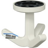 Dreifach-Drehhaken HEWI 477.94B030 elastisch, Kunstoff TPU reinwei� matt