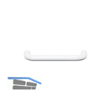 Griff � 10 mm - HEWI 548 LA 128 mm, Breite 138 mm, Polyamid reinwei� gl�nzend