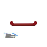 Griff � 10 mm - HEWI 548 LA 128 mm, Breite 138 mm, Polyamid rubinrot gl�nzend