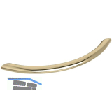 Griff Meduna � 10 mm, LA 192 mm, Breite 225 mm, Stahl vermessingt