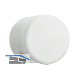 Knopf HEWI 557.32 � 32 mm, Tiefe 30 mm, Polyamid reinwei� gl�nzend